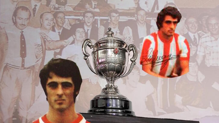 Imagen de José María Zuluaga difundida por el Athletic.