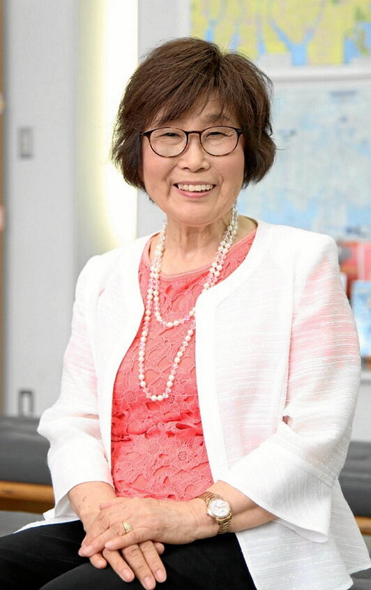 Keiko Ogura, superviviente de Hiroshima.