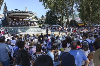 Concierto de la Banda Municipal de Música en El Arenal.