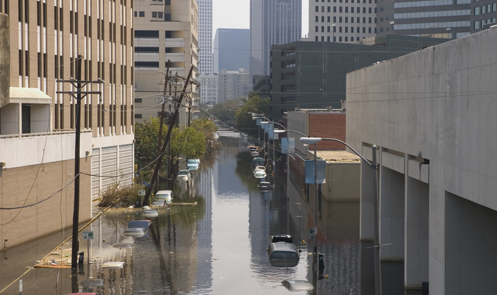 New Orleans, Katrina urakana bertatik pasatu ostean.