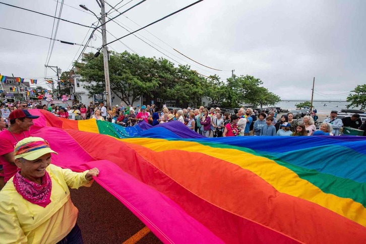 Imagen de archivo de una marcha por los derechos de la comunidad LGTB en Massachusetts.