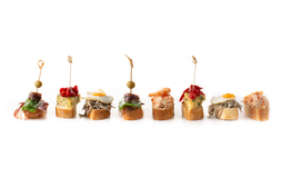 Pintxo baten irudia.