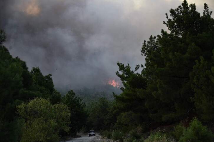 Estamos ante la mayor operación aérea de extinción de incendios en la UE hasta hoy.