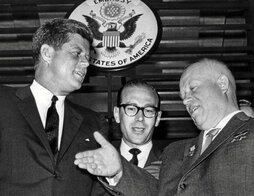 Kennedy y Jrushchev.