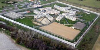 Vista del cmplejo penitenciarios de Aix-Luynes.