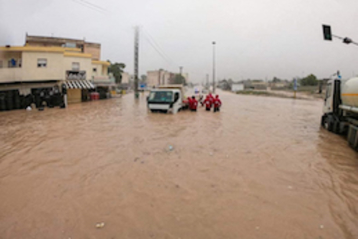 Un lugar no identificado en el este de Libia.