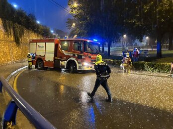 SOS Deiak ha atendido numerosas incidencias, principalmente en la zona metropolitana de Bilbo. 