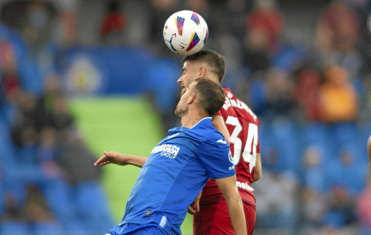 Iker Muñoz hizo el primer gol de Osasuna y los tres goles del Getafe fueron de cabeza.