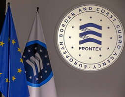 Logotipo de Frontex.