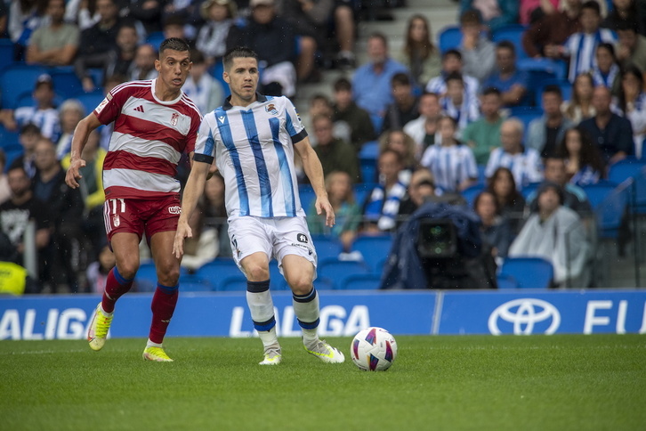 Imanol ha destacado que Zubeldia ha comenzado a un gran nivel «y está para la selección».