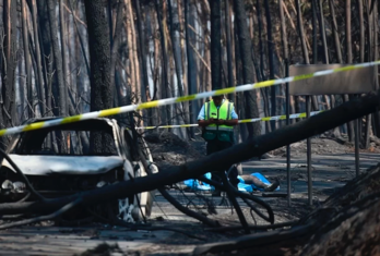 Imagen de una de las víctimas mortales de los incendios que asolaron Portugal en 2017.