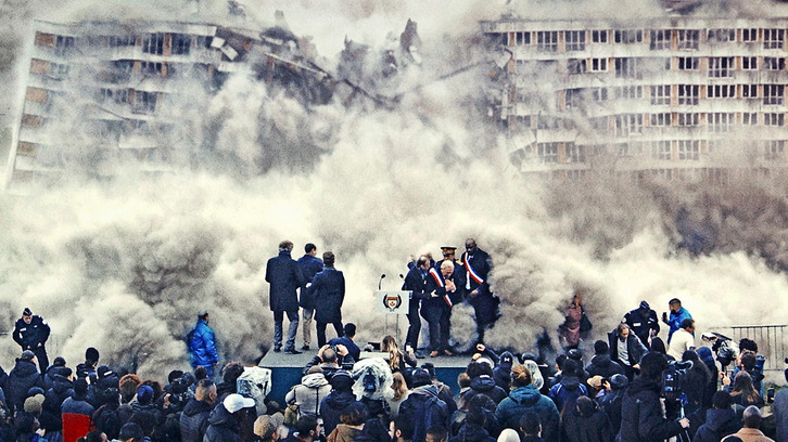 La película contiene una gran fuerza visual.