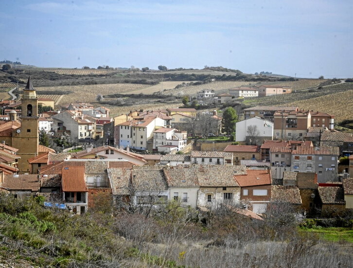 Vista panorámica de Lantziego.