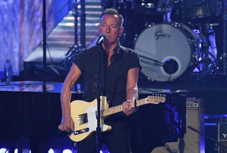 Springsteen, actuando en un evento de música en noviembre de 2022.