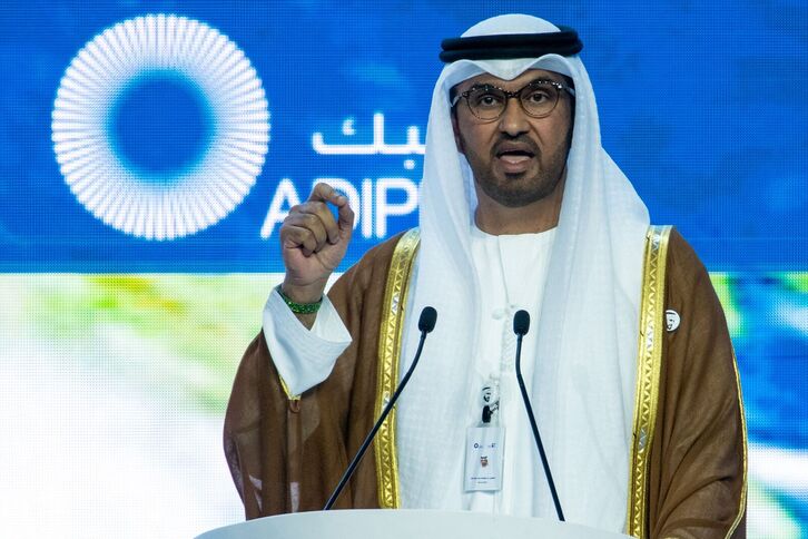 El sultán Ahmed al-Jaber, presidente de la próxima cumbre climática.