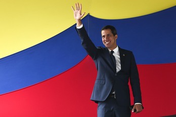El opositor venezolano Juan Guaidó, en una imagen de archivo. 