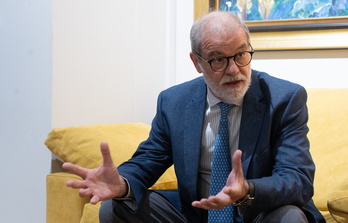 El presidente de la Cámara de Comptos, Ignacio Cabeza.