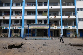 Israel ha atacado las instalaciones de la UNRWA en Gaza.