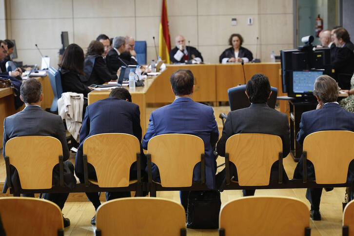 Imagen de la primera sesión del juicio a Iberdrola y sus directivos.