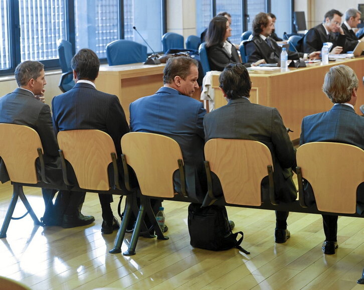 Imagen de archivo del juicio a Iberdrola y sus directivos por el precio de la luz en 2013.