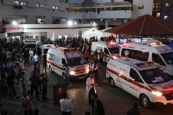 Hospital Al-Shifa de la ciudad de Gaza, el pasado 15 de octubre.