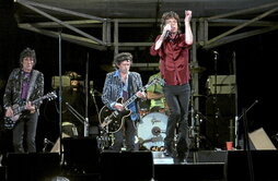 Los Rolling Stones, en 2007 en Donostia, en el marco de su gira mundial «A Bigger Bang».