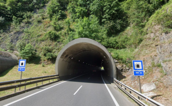 Tunel de la N-I en Ikaztegieta.