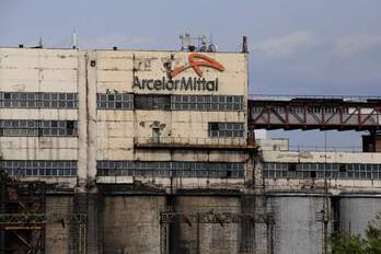 Imagen de la mina de Arcelor Mittal en Kazajistán donde ha tenido lugar el incendio con 32 muertos.