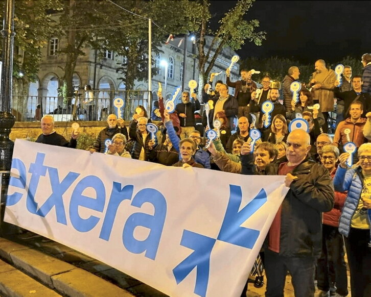 Movilización del último viernes en Gernika.