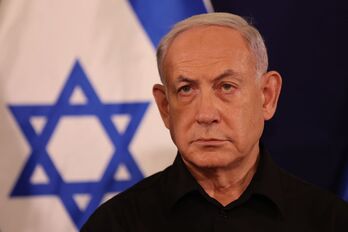 El primer ministro israelí, Benjamín Netanyahu.