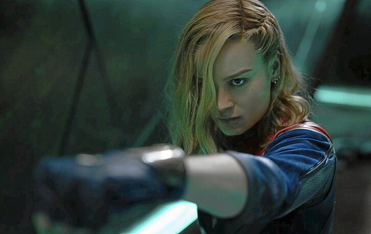 Brie Larson encarna a Carol Denvers en “The Marvels”, que parece ser más de lo mismo.