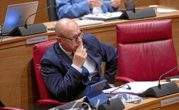 El consejero Carlos Gimeno, en su segunda legislatura al frente de Educación.