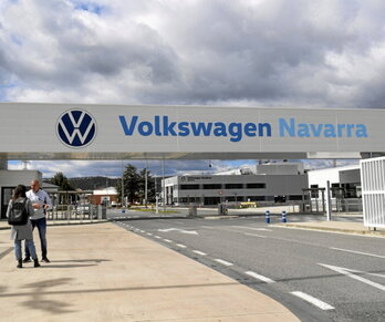 Volkswagenen Nafarroako lantokia.