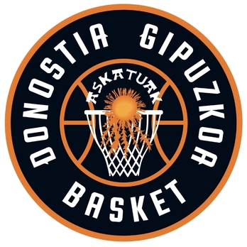 Gipuzkoa Basket eta Askatuaken arteko lankidetza hitzarmenaren ostean eratu den logo berria.
