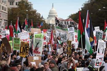 Manifestación en Washington.