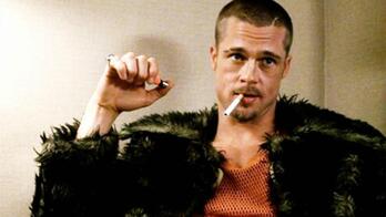 Brad Pitt en 'El club de la lucha'