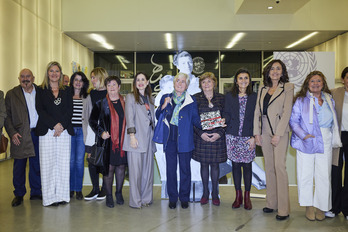 Acto de presentación del libro ‘Emakumeak aberria eginez. Emakume Abertzale Batza 100 urte’.