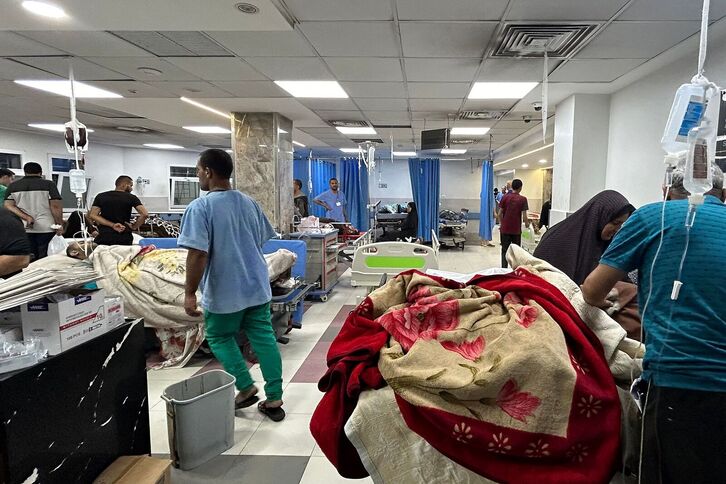 Imagen tomada en el hospital de Al Shifa el pasado día 10 de noviembre.