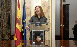 Cristina Armengol anuncia la investidura de Sánchez para mañana.