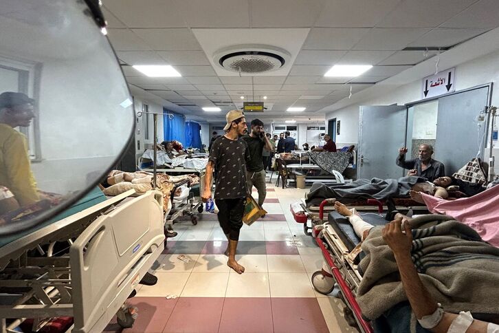 Imagen tomada en el hospital de Al Shifa el pasado día 13 de noviembre.