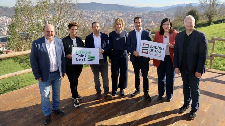 El PNV presenta su iniciativa ‘Euskadi Think Next’.