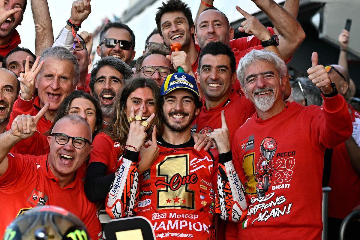 Francesco Bagnaia, campeón mundial de MotoGP por segundo año consecutivo |  Moteur | Naiz