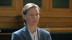 La actriz alemana Sandra Hüller protagoniza «Anatomía de una caída», película ganadora de la Palma de Oro en la última edición del  Festival de Cannes.