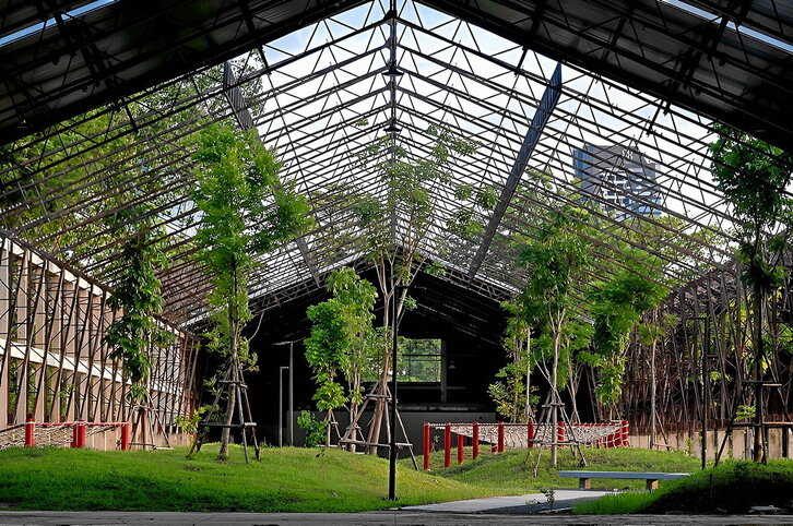 Benjakitti Forest Park, Bangkok hiriko biriketako bat.