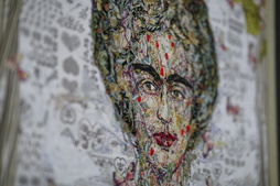 Frida Khalo, Elixabete Mendibek BIlbon egindako rakusketa batean.