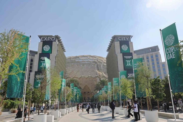 COP28 konferentzia egiten ari dira egunotan Dubain.