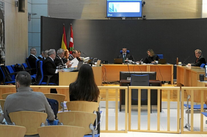 El juicio con jurado se desarrolló en la Sección Primera de la Audiencia de Gipuzkoa.