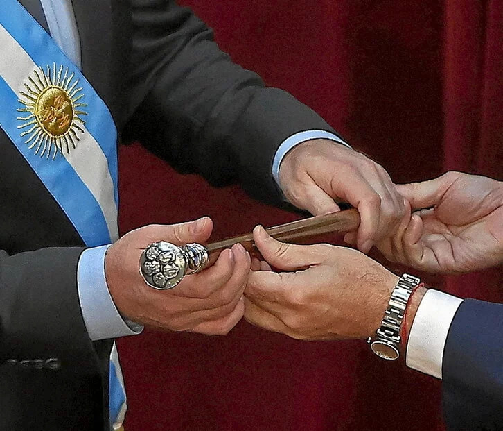 Javier Milei asumió el cargo de presidente argentino.