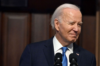 El presidente de EEUU, Joe Biden, en un discurso en la Casa Blanca.