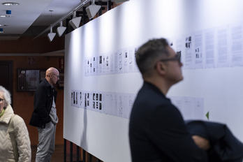 Exposición sobre Oteiza, dentro de la bienal Mugak.